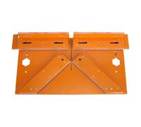 Outil de guide de coupe pour projets de cadre de porte, 45/90 degrés pour guide d'angle de précision avec plaque inférieure isolante en bakélite, compatible avec les scies circulaires en aluminium