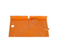 Outil de guide de coupe pour scie de table avec angle de 45/90 degrés pour encadrement de porte, plinthe et moulage de plafond, cadre de plaque inférieure en bakélite
