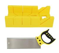 Outil de guide oblique de menuiserie à mitre à main avec boîte de rangement de serrage de scie pour découper et sciage