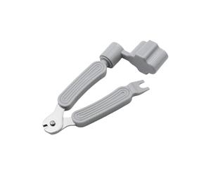 Outil de guitare multifonction 3 en 1 - Accessoire portable pour changer de cordes et entretenir les cours de musique - Outil multifonction