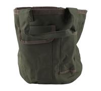 Outil de Jardin de Stockage Organisateur Seau Sac Multi-Fonction Jardin fourre-Tout Herbe Vert Toile imperméable 12x11in