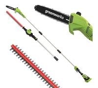 Outil de jardin multifonctionnel Greenworks GD40PSHK4; 40 V; 1x4 0 Ah accu.