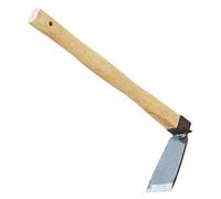 Outil de Jardinage à Main - 15 Pouces pour désherbage de Jardin | Outil de de Jardin en métal - à Main Robuste de 38 cm avec Manche en Bois pour désherber, Creuser et Entretenir Le Sol dans