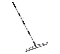 Outil de jardinage polyvalent avec dents étendues pour une préparation efficace dans les cours et les champs Prise en main confortable