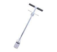 Outil de Jardinage pour Planteuses à Gazon, Planteuse de Bulbes, en Acier Inoxydable, Transplanteuse Manuelle de Semis, échantillonneur de Sol pour PE, 7.7 Cm de Diamètre