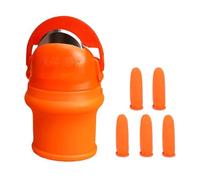 Outil de jardinage pour pouce : couteau à pouce en silicone avec lame en acier inoxydable intégrée pour une taille sûre et sans effort et la récolte des fruits | Élagueur à doigts FL