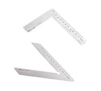Outil de jauge d'angle multifonction en acier inoxydable léger pour la rédaction technique, la construction, les travaux manuels, outil de mesure