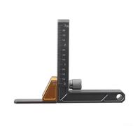 Outil de jauge de hauteur pour scie à table et pour table de toupie avec usinage de précision CNC et anodisé pour une durabilité à long terme