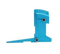 Outil de jauge de voiture RC, règle réglable en alliage d'aluminium, outil de manœuvre pour modèles RC 1/8 1/10, mesure bleu 8.5x4.5x0.15cm