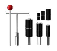 Outil de joint de tuyau d'eau - Ensemble de blocs de fuite de plomberie en acier inoxydable, réparation durable de bouchon d'eau | Kit de goupilles de bouchon thermofusible pour raccords de tube pour