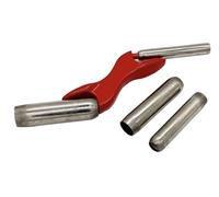 Outil de jointure de brique de maçonnerie, outil de couture de beauté murale 1,27 cm, 1,5 cm, 1,9 cm, 1,9 cm et 2,2 cm