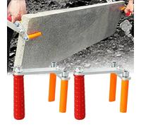 Outil De Levage Cloisons Sèches Robuste Avec Poignée Antidérapante, Outil Panneaux Multifonctionnel, Support Sèches, Lève-Dalles Portes Et Fenêtres, Chariot Pour Panneaux Contreplaqué(2PCS)