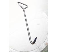 Outil de levage de grille de vidange avec crochets pour couvercles d'égout et gestion des déchets