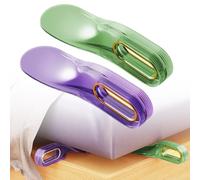Outil de levage de matelas pour faire le lit, extracteur de draps ergonomique en plastique pour changer facilement la literie, soulève matelas de 10 à 12,7 cm, vert (2 pièces)