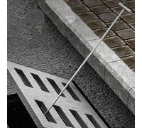 Outil de Levage de Plaque d'égout en Acier Robuste, Crochet à clé en T pour volet Roulant de 50 cm, 70 cm et 90 cm, lève-Porte Durable - Taille 10 mm (3/8"), ouvre-Plaque d'égout Efficace