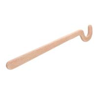 Outil de Levage de Poterie à Long Manche en Bois, Crochet Cintré