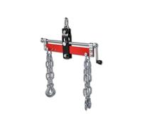 vidaXL Outil de levage Grue d'atelier manivelle moteurs 900 kg 141182