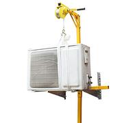 Outil de levage portable en acier inoxydable C pour treuil facile à installer en extérieur, réglable et pliable, outil de levage manuel autobloquant