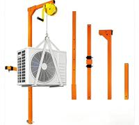 Outil de levage pour installation de climatisation avec treuil grue compacte pour unités AC Palan manuel pour une installation facile (20)