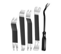 Outil De Levier Auto | Kit de Réparation Intérieur Polyvalent 5 Pièces Robuste,Outil de Levier pour Autoradio et Tableau de Bord - Pour Véhicule Tableau De Bord Audio Garniture Intérieure