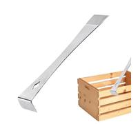 Outil de levier - Barre de levier polyvalente, barre de levier haute résistance | Barre plate de grattoir d'extracteur de clou en métal de poche, outil de barre de levier de force industrielle, gratto