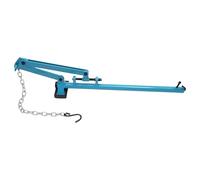 Outil de levier de bras de suspension, avec chaîne de 0 à 58 cm, levier de montage réglable, outil de démontage de jambe de suspension, force de traction maximale 500 kg, élévateur de fusée d'essieu