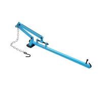 Outil de levier de bras de suspension, levier d'essieu universel, avec chaîne, levier de montage, jambe de suspension, barre d'outils de réparation automobile, force de traction maximale 500 kg, pour