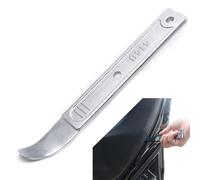 Outil de levier pour enlever les moulures : outil de retrait de panneaux de porte, outil d'ouverture de panneau, barre de levier en métal en acier qui élimine facilement l'outil pour q