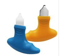 Outil de levier Spudger en alliage d'acier et plastique PP pour ouvrir et retirer le couvercle arrière - Poignée antidérapante, couvercle d'embout résistant aux rayures, 38 g (Bleu)