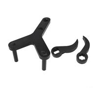 Outil de Levier Suspension Basse 1/2" Acier pour forgé Outil | Acier allié pour forgé, charge max 3500N, action de levier pour efficace, finition noire durable