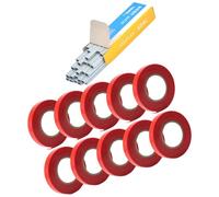 Outil De Liaison Pin D'agrafes En Acier Inoxydable Et Ruban Branche Pour Vignobles La Tomate Growth Growth Disposing Gardening Tying Tool