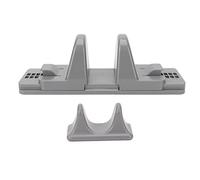 Outil De Libération des Muscles du Psoas, 2pcs Outil De Massage des Muscles du Psoas Réglable Hommes Femmes Portable Outil De Libération des Fléchisseurs de la Hanche des Tissus Profonds du Dos(gris)