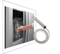 Outil de ligne d'eau Frozen - Décongeler rapidement et facilement votre distributeur d'eau de réfrigérateur - décongeler la ligne d'eau du réfrigérateur congelé en quelques minutes