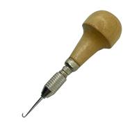 Outil de lissage de cordes de raquette de tennis - Pince à corder avec manche en bois | Outil de filetage précis pour diverses raquettes, assure une tension précise des cordes, conception légère et du