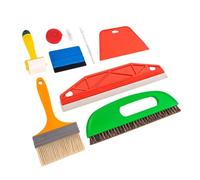 Outil de lissage multifonction pour papier peint - Outil de lissage pour décoller et coller les carreaux de dosseret de papier vinyle