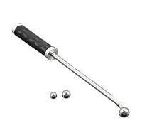 Outil de lissage pour tube trompette - Outil de lissage pour tubes de valve trompette - Poignée ergonomique - Kit compact pour enlever les soins, les joueurs, les instruments de musique, l'école, la