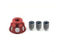 Outil de localisation de poinçon vertical pour le travail du bois avec manchon de perçage haut 6/8/10 mm, positionneur de perçage de trou auto-centrant pour un ancrage précis (D)