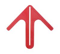 Outil de localisation de point central à barre ronde | Outil de traçage de point central - Dispositif de centrage de pièce de gravure avec accessoires d'atelier de bois pour projets de construction et