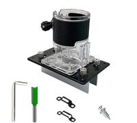 Outil de localisation invisible pour meubles de cuisine - Machine à rainurer - Localisateur de fente - Connecteur invisible - Outils de fraisage du bois