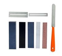 Outil de luthier en alliage d'aluminium pour frettes de guitare - Outil de luthier pour nivellement et entretien des frettes - Accessoires de guitare électrique