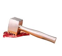 Outil de maillet de viande pour cuisine et barbecue - Marteau à viande - Attendrisseur de viande - Lâche à steak robuste en acier inoxydable 304 pour bœuf et poulet - Batteur à viande pour un