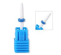 Outil de manucure forets à ongles en céramique embout lisse pour ongles acrylique et gel