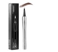 Outil De Maquillage À Stylo À Sourcils - Fork Tip Brow Definer, Encre De Précision Imperméable | Finaire Professionnel De Longue Dure À L'épreuve Durable Pour Les Femmes Finishyle De Beauté, Crayon, C