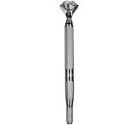 Outil de maquillage d'eye-liner d'aiguille semi-permanente de sourcil de stylo manuel avec l'argent en cristalTraitement pratique