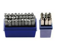 Outil de marquage - BGS TECHNIC - Jeu de 36 Lettres et Chiffres à frapper - Hauteur 6 mm - Métal