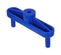 Outil de Marquage Central Localisateur pour Menuiserie, Mesure Précise | Gabarit Percage Charniere, ABS Bleu, Traçage pour Assemblage Bois, Réglage Rapide et Usage Atelier