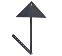 Outil de marquage d'angle et d'arc, réglable à double usage pour le travail des métaux, l'ingénierie, la construction, multifonction