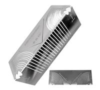 Outil de marquage d'angle flexible de précision - Règle carrée à angle droit en métal | Guide de coupe précis pour le dessin, la construction, la menuiserie, le travail du bois et des métaux