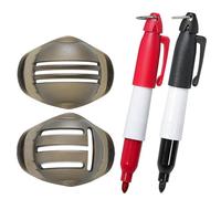 Outil De Marqueur De Balle De Golf - Outil De Scribe D'alignement De Balle De Golf | Stylo De Marqueur Golff Pour Un Meilleur Alignement De Putting | Markerr À Séchage Rapide Pour Le Marquage De Gollf