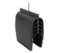 Outil de Marqueur de Sortie de Cloison Sèche, Localisateur de Boîte électrique à Cloisons Sèches Faciles à Utiliser 5 Pc pour le Garde-fil (BLACK)